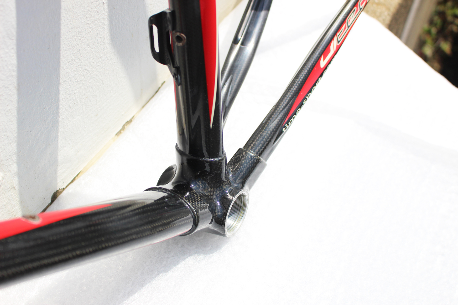 TIME(タイム)VXRS ULTEAM サイズS ステム・ボトルケージ付き | cicli17 新品・在庫あり 希少フレーム TIME VXRS Sサイズ Ulteam パーツ