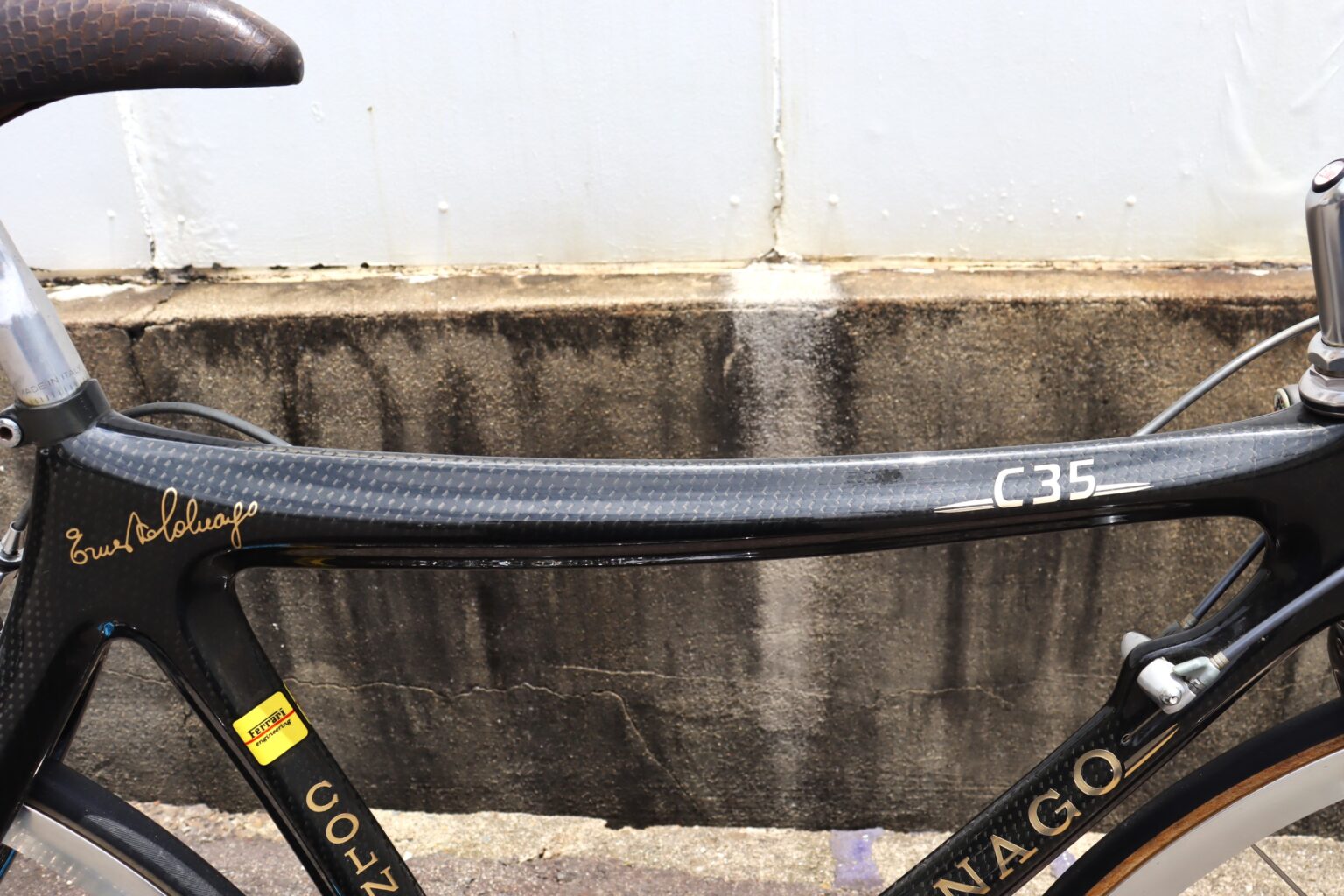 Set Adesivi Telaio Giallo COLNAGO Per Ferrari CFXX &ndash; Decalcomanie Originali Per Bici